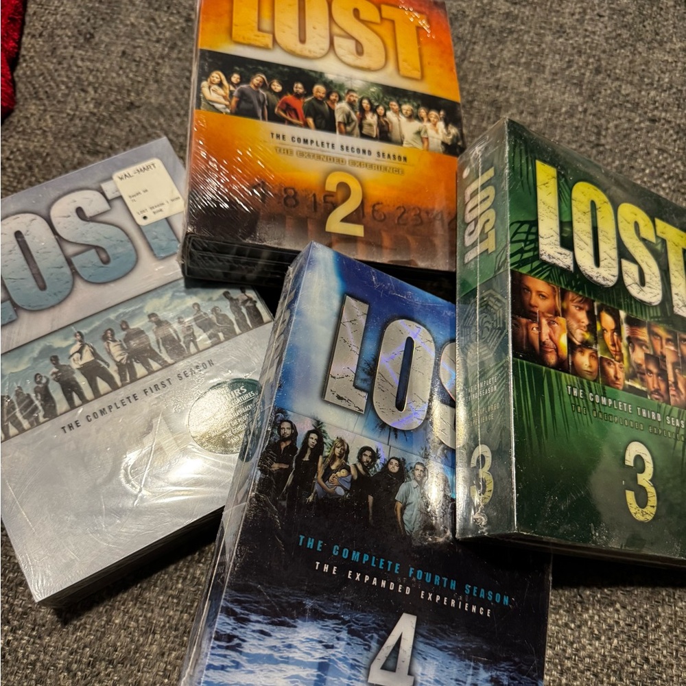 Lost Series DVD Sets 1-4 (there are Six)